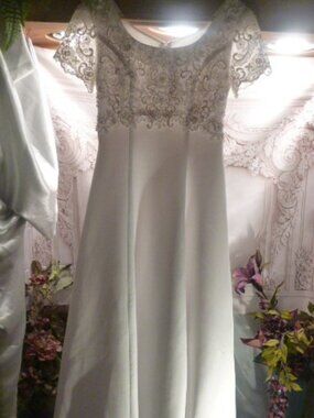 Eden Bridals white Wedding gown